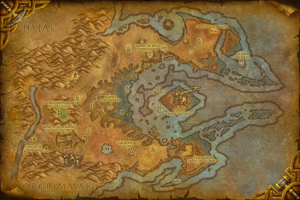 Carte de Azshara