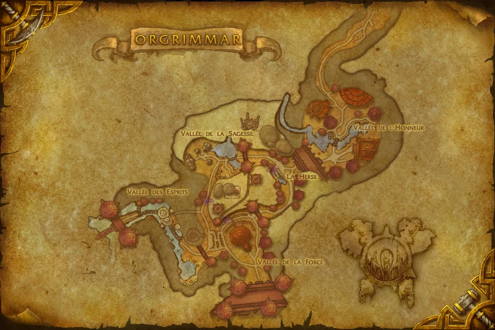 Carte de Orgrimmar
