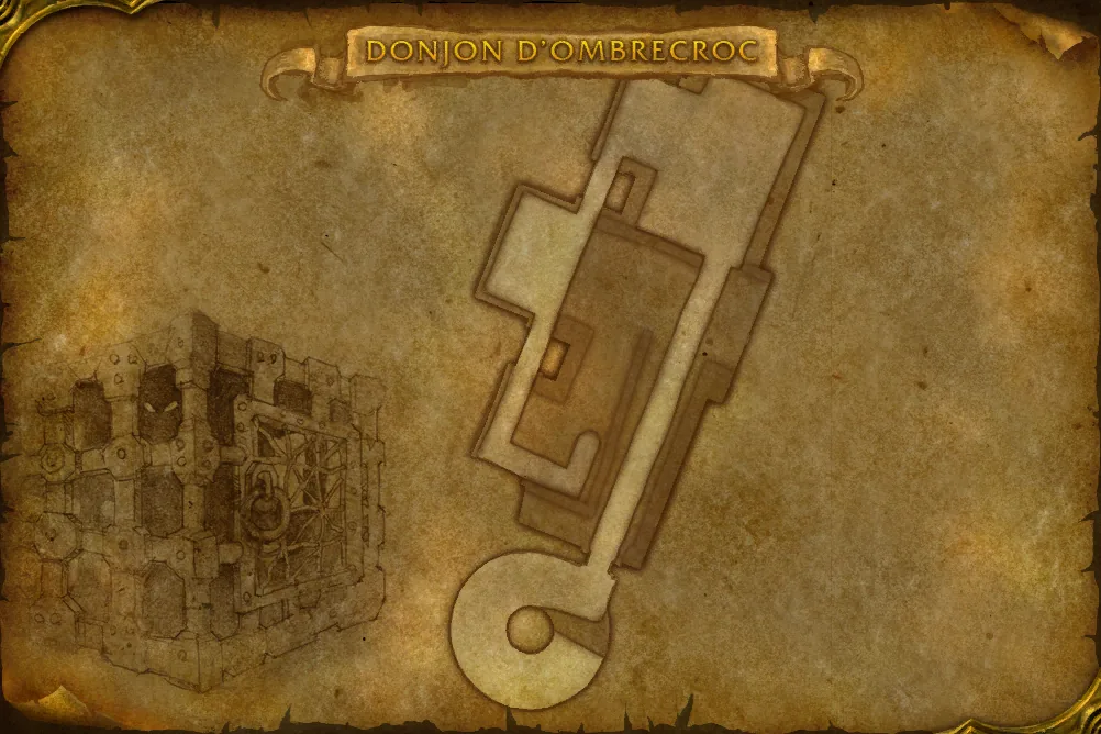 Carte de Donjon d'Ombrecroc : Antre Vacant