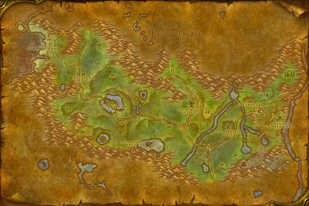Carte de Orneval