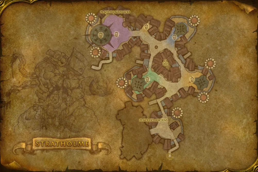 Carte de Stratholme : Le Défi