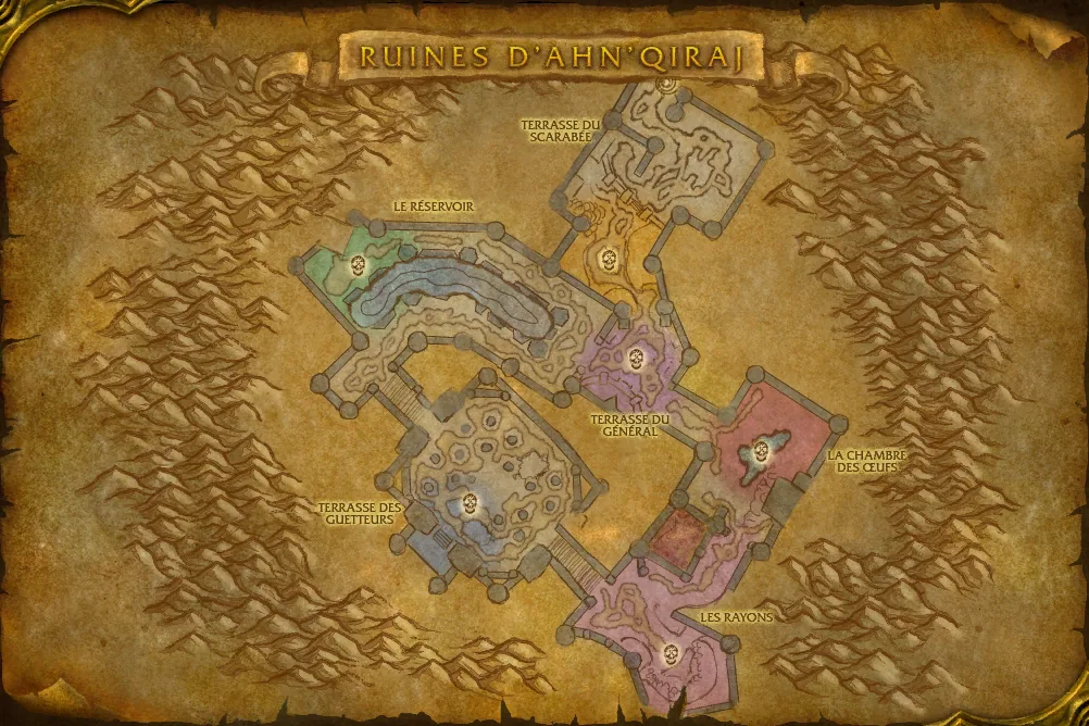 Carte de Ruines d’Ahn’Qiraj : 1 emplacement de Moam
