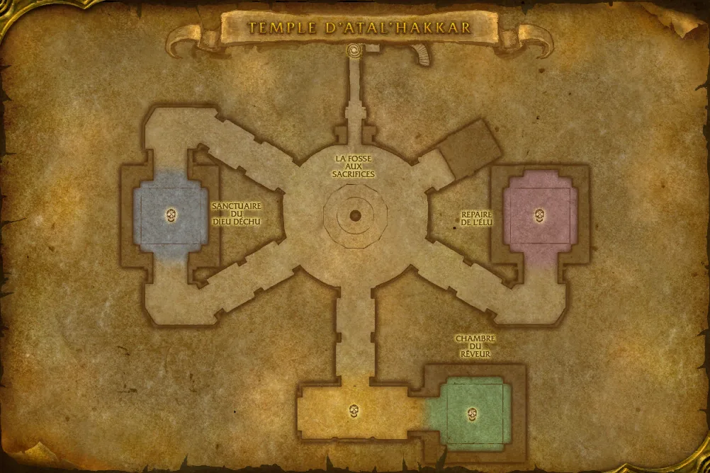 Carte de Temple englouti : Le temple d'Atal'Hakkar