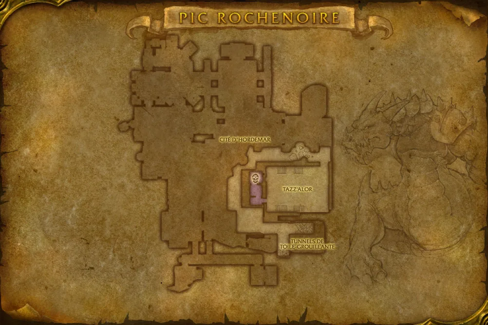 Carte de Pic Rochenoire : Tazz'Alaor