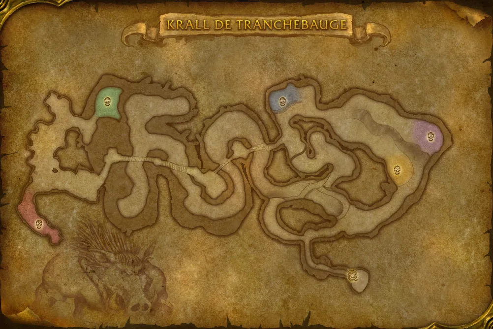 Carte de Kraal de Tranchebauge