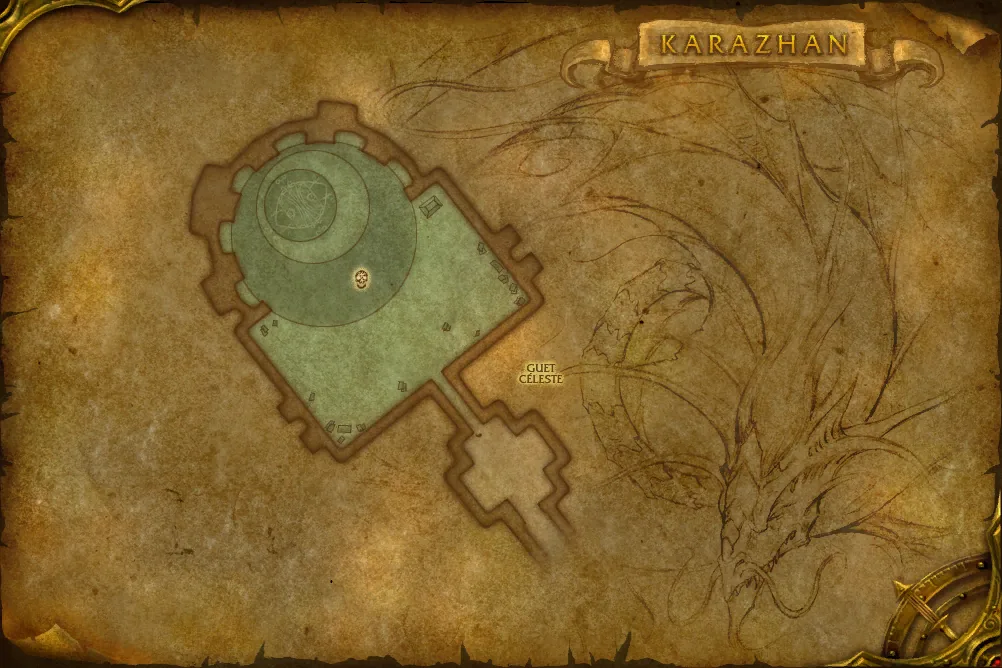 Carte de Karazhan : 1 emplacement de Dédain-du-Néant