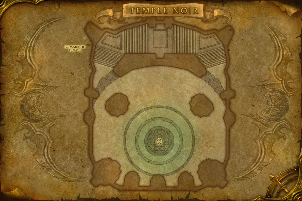 Carte de Temple noir : 1 emplacement de Illidan Hurlorage