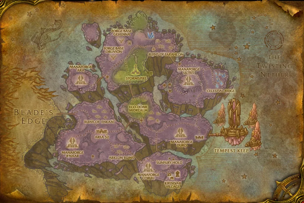 Carte de Raz-de-Néant : 1 emplacement de Veronia