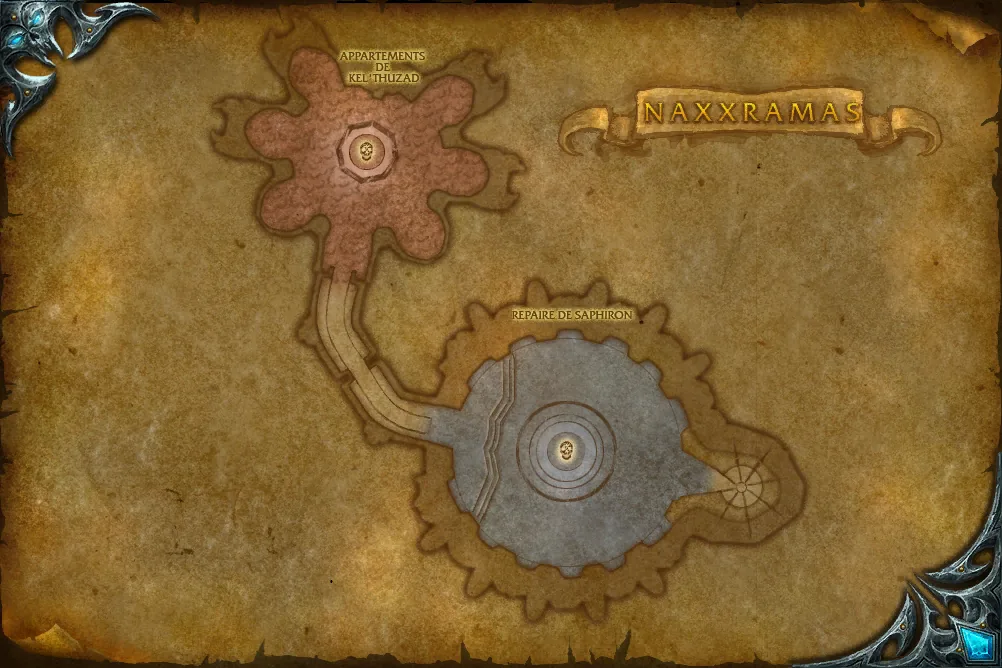 Carte de Naxxramas : 1 emplacement de Saphiron