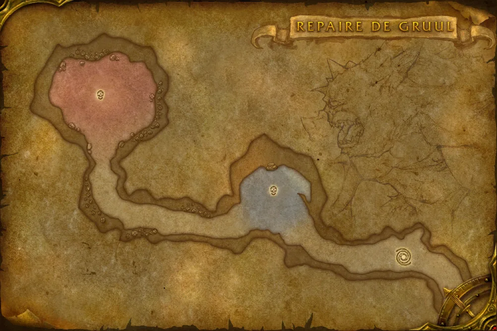 Carte de Repaire de Gruul : 1 emplacement de Krosh Brasemain