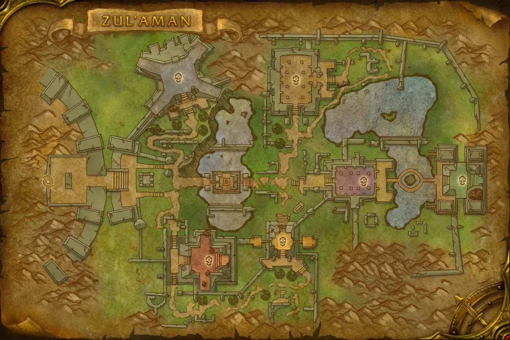 Carte du jeu : Zul'Aman