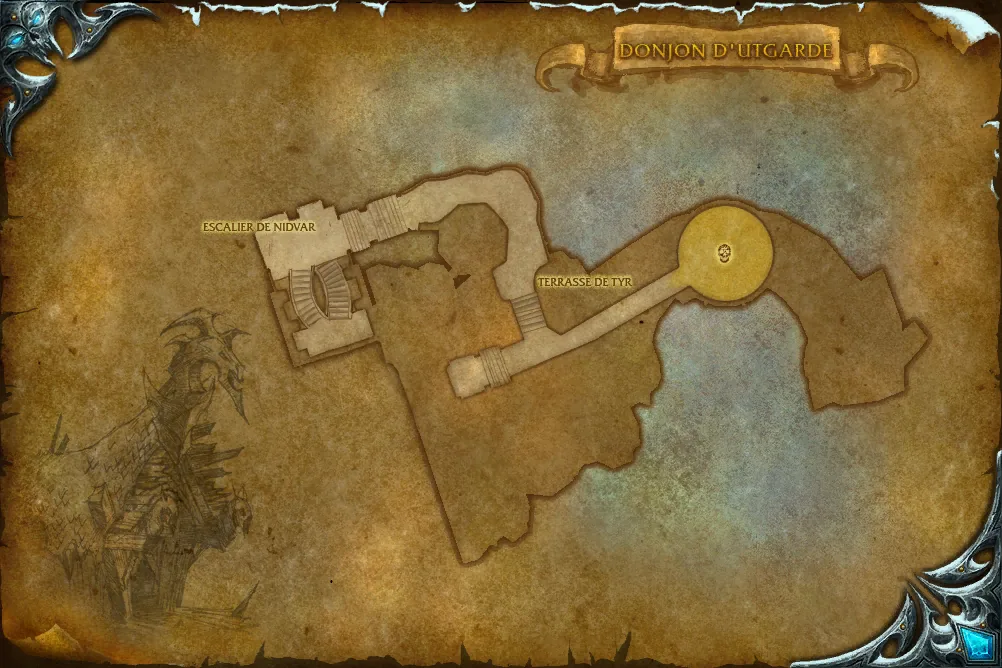 Carte de Donjon d'Utgarde : 1 emplacement de Spiritualiste écorche-dragon