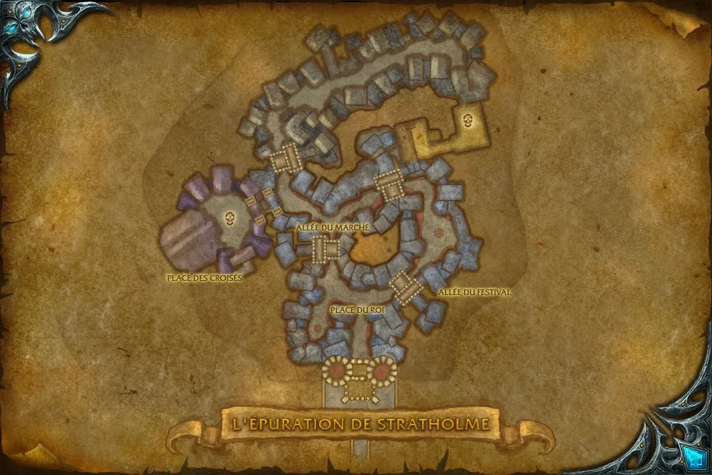 Carte du jeu : L'Épuration de Stratholme