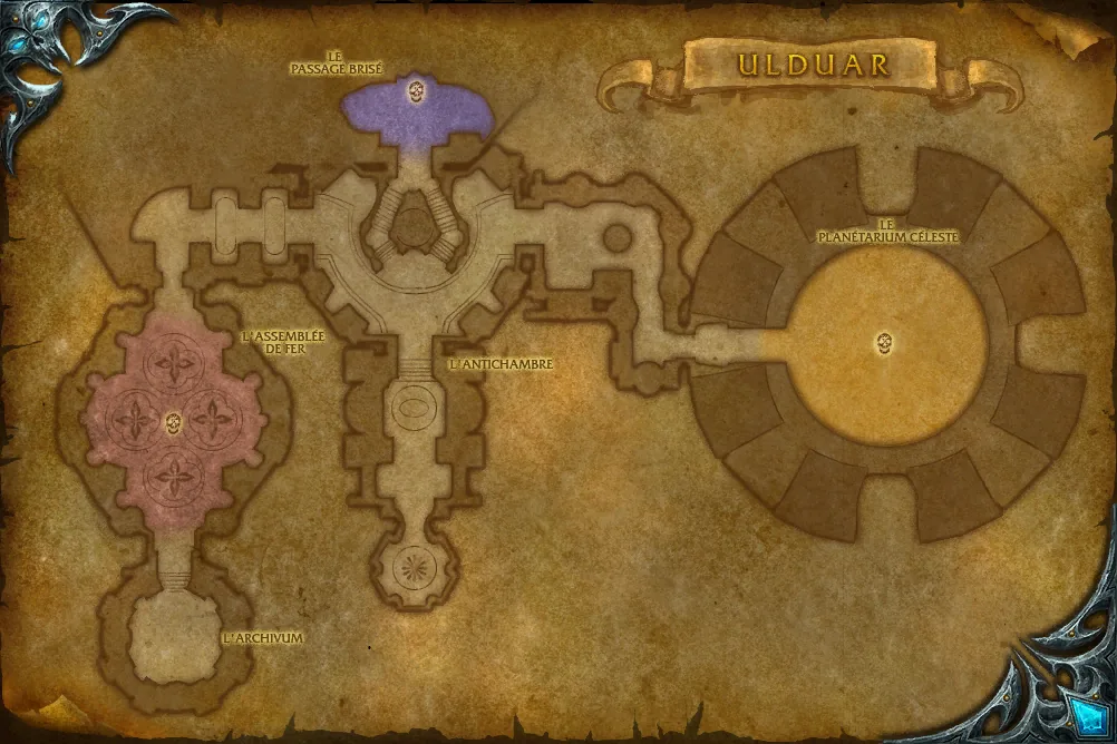 Carte du jeu : Ulduar : L'antichambre d'Ulduar