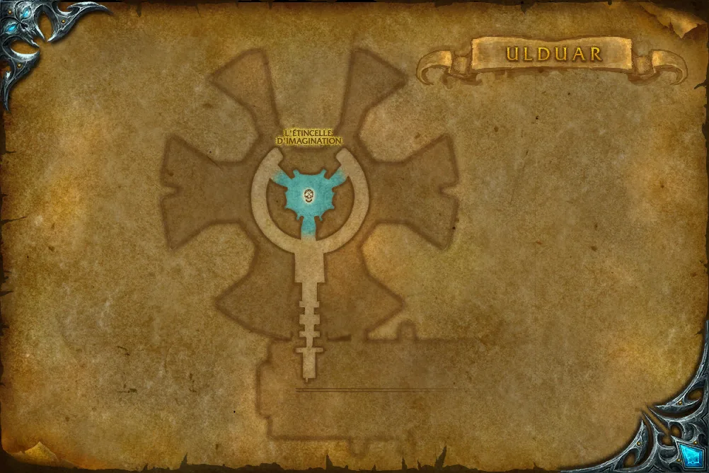Carte du jeu : Ulduar : L'Étincelle d'imagination