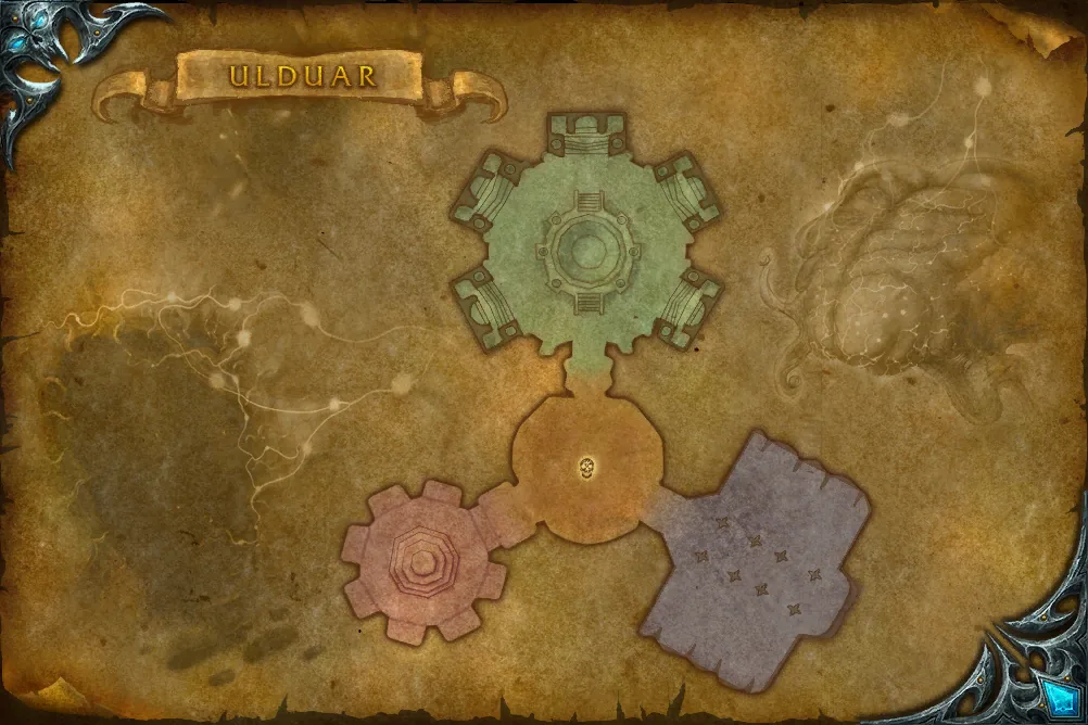 Carte du jeu : Ulduar : La Vue de l'esprit