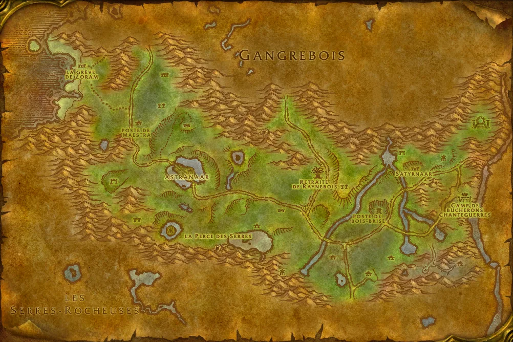Carte de Orneval
