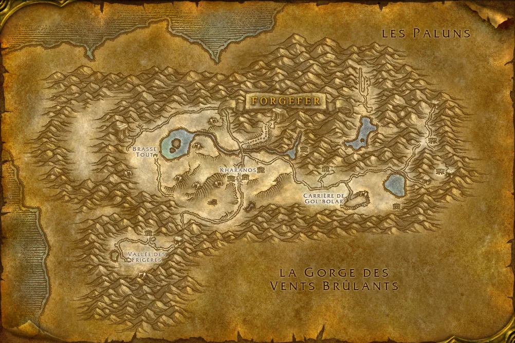 Carte de Dun Morogh
