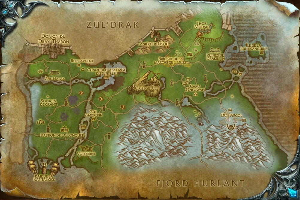 Carte de Les Grisonnes : 1 emplacement de Sethyel
