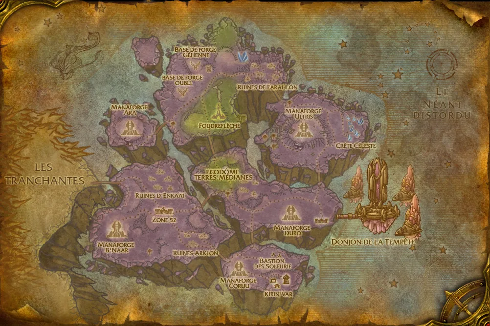 Carte de Raz-de-Néant : 1 emplacement de Apex