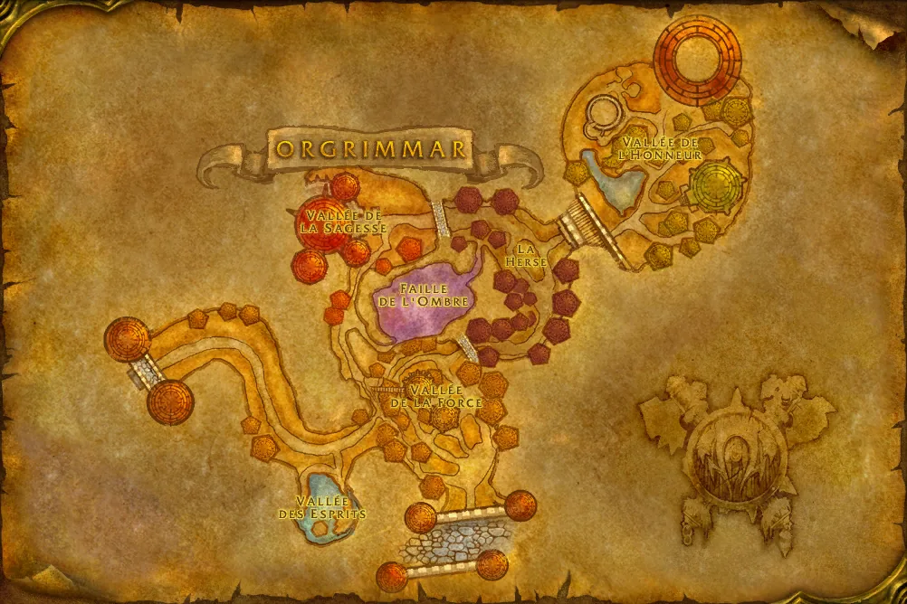 Carte de Orgrimmar