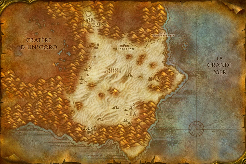 Carte de Tanaris