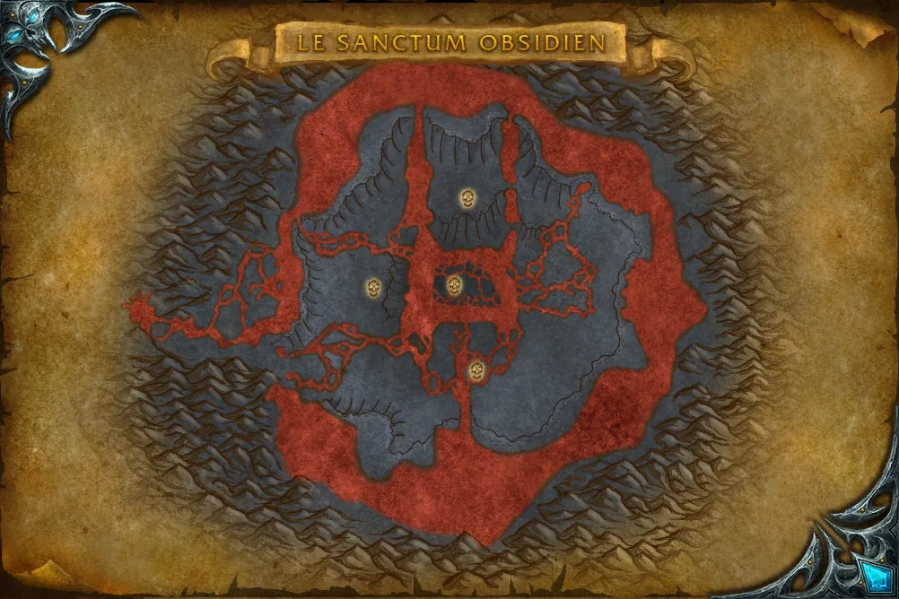 Carte de Le sanctum Obsidien : 1 emplacement de Obscuron